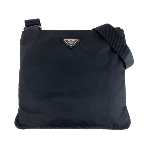 Prada Prada Tessuto Triangle Logo Plate Nylon Shoulder Bag Others Crossbody Bag - Picture 1 of 10